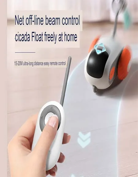 Crazy-Joy Car, Remote Control Electric Cat Toy