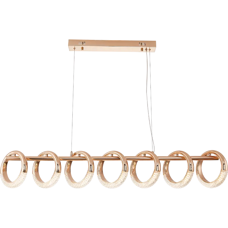 Crystal Loops Hanging Light – Illuminate in Style!