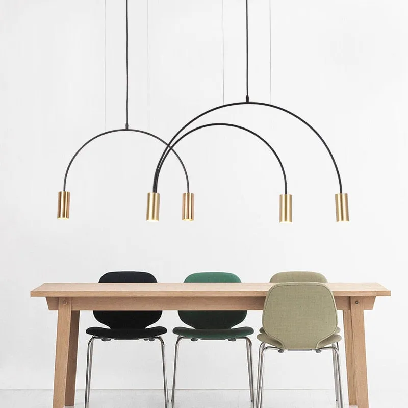 Curve Hanging Light - Illuminate in Style