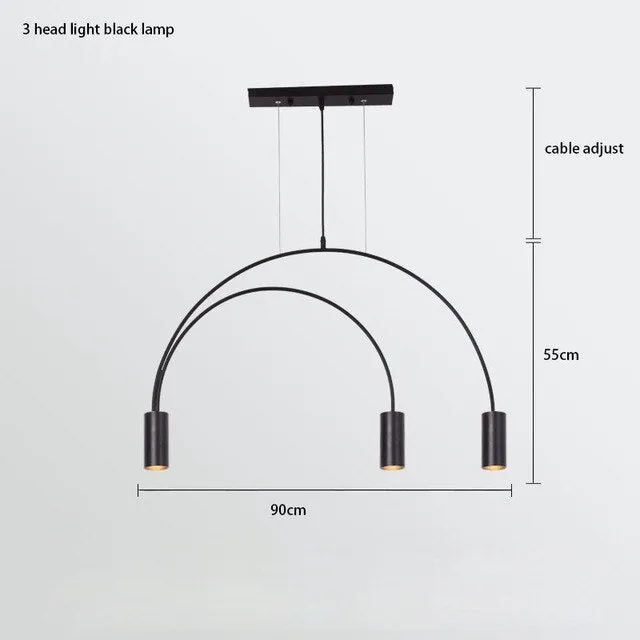 Curve Hanging Light - Illuminate in Style