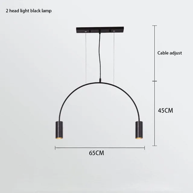 Curve Hanging Light - Illuminate in Style