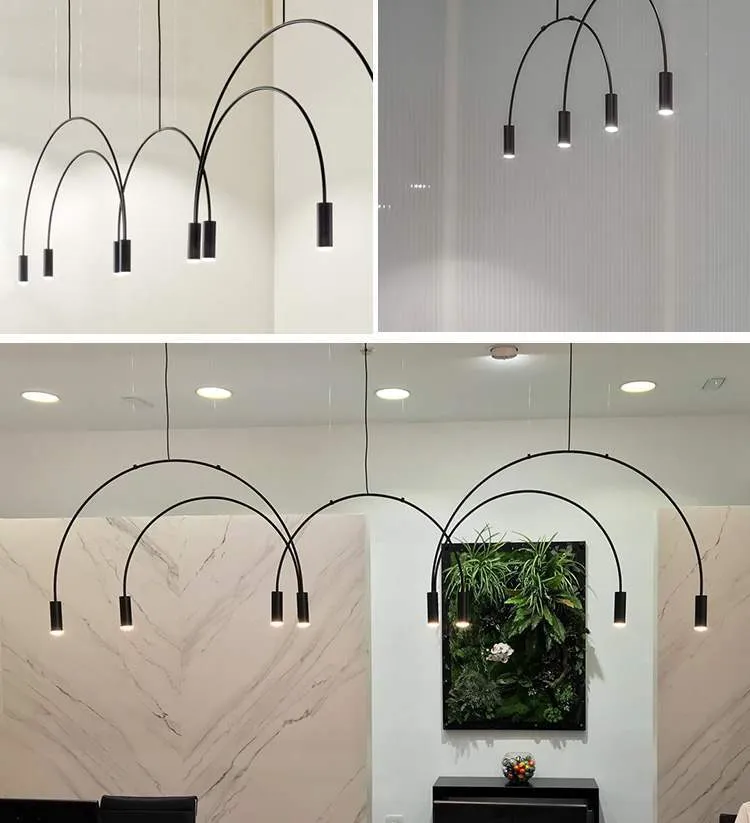 Curve Hanging Light - Illuminate in Style