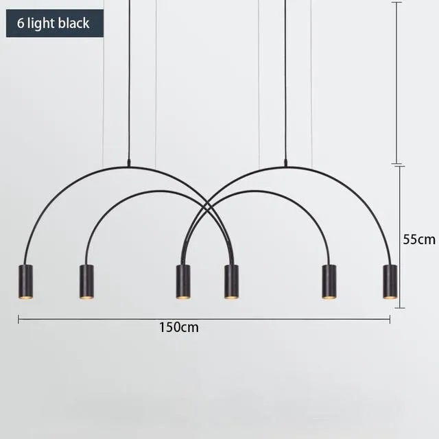 Curve Hanging Light - Illuminate in Style