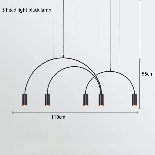 Curve Hanging Light - Illuminate in Style