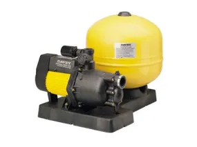 Davey Dynajet X90 Pressure Pump with Base Mounted 40P Pressure Tank 1.1KW 240V