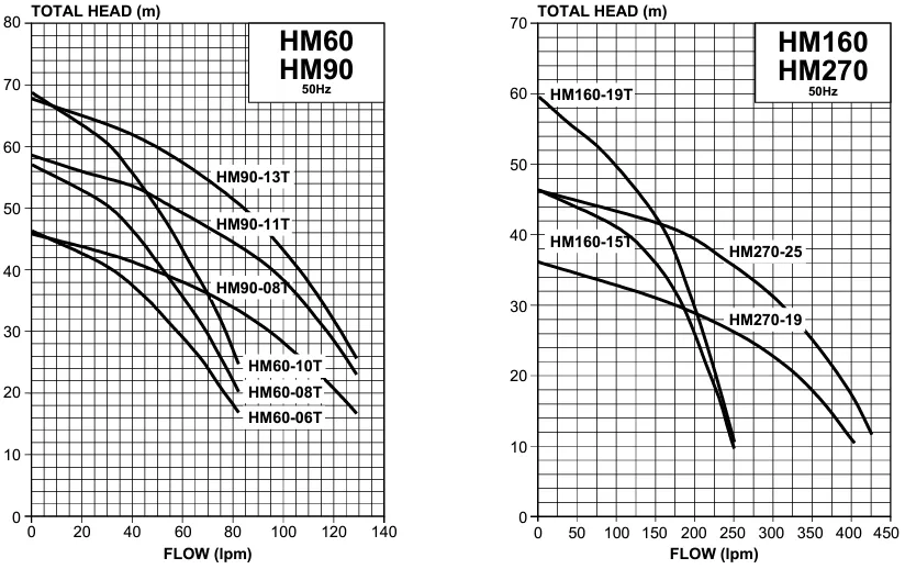 Davey HM60 Series Horizontal Multistage Pressure Pumps with Torrium2 Controller (Max 80LPM/690kPa)