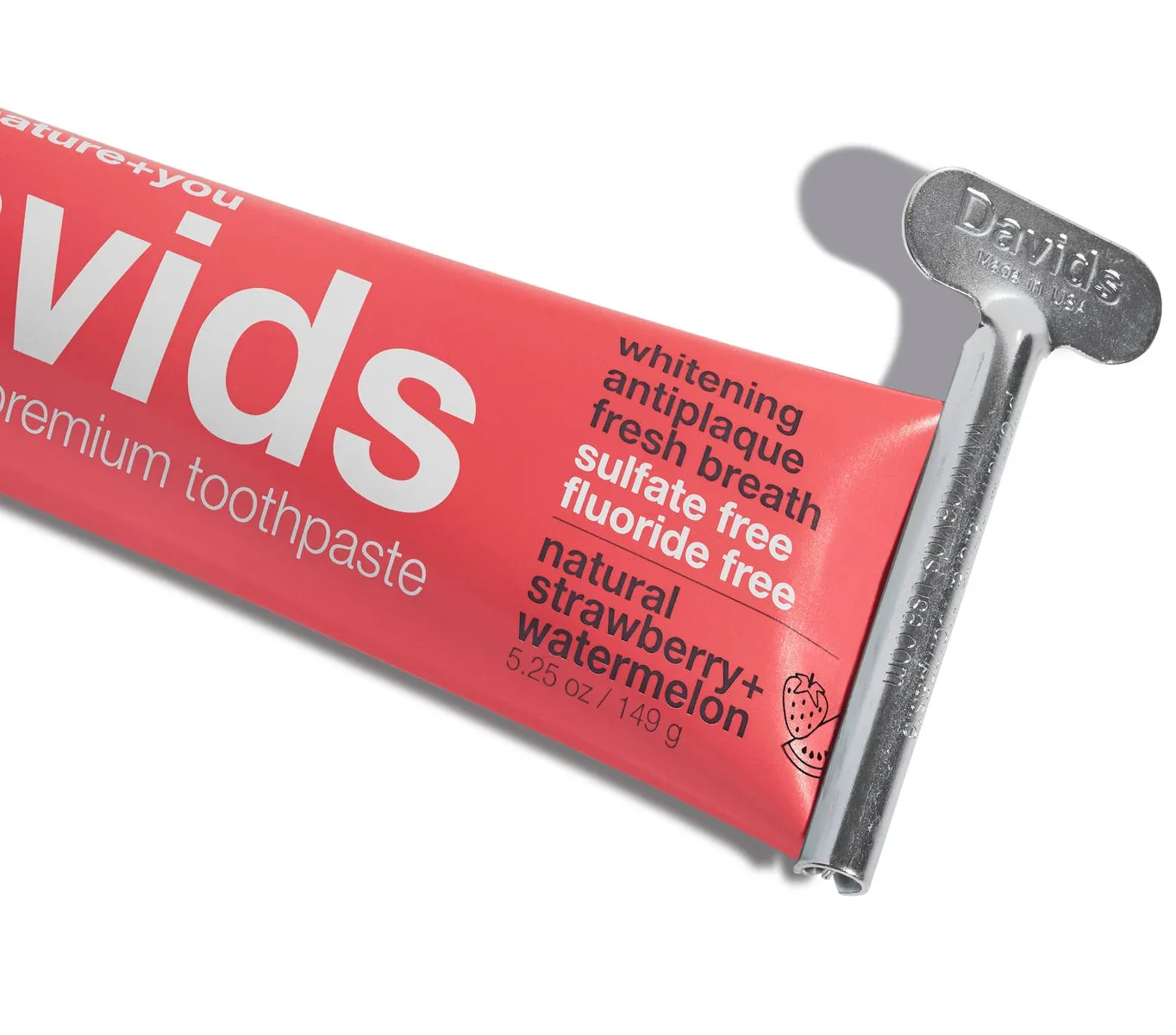 Davids Kids Adults Strawberry Watermelon toothpaste
