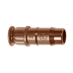 DB End Plug 14mm (Brown) Suits Drip Line - 2 Pack