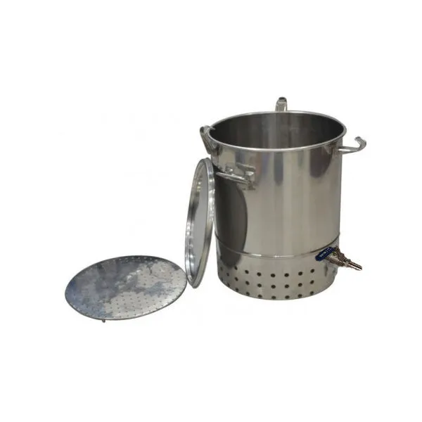 Deluxe Stainless Steel Bokashi Composter