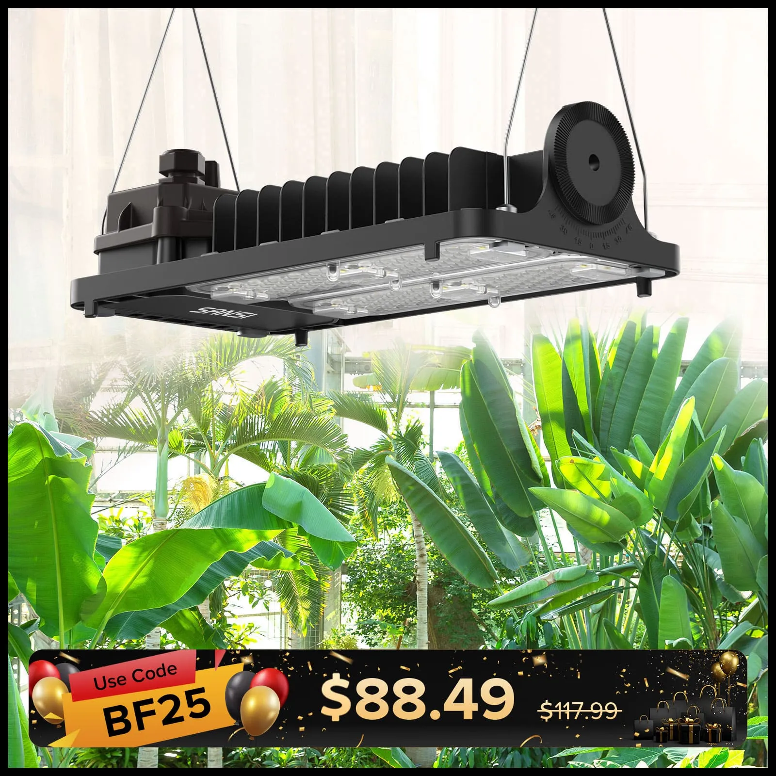 Dimmable 100W LED Grow Light