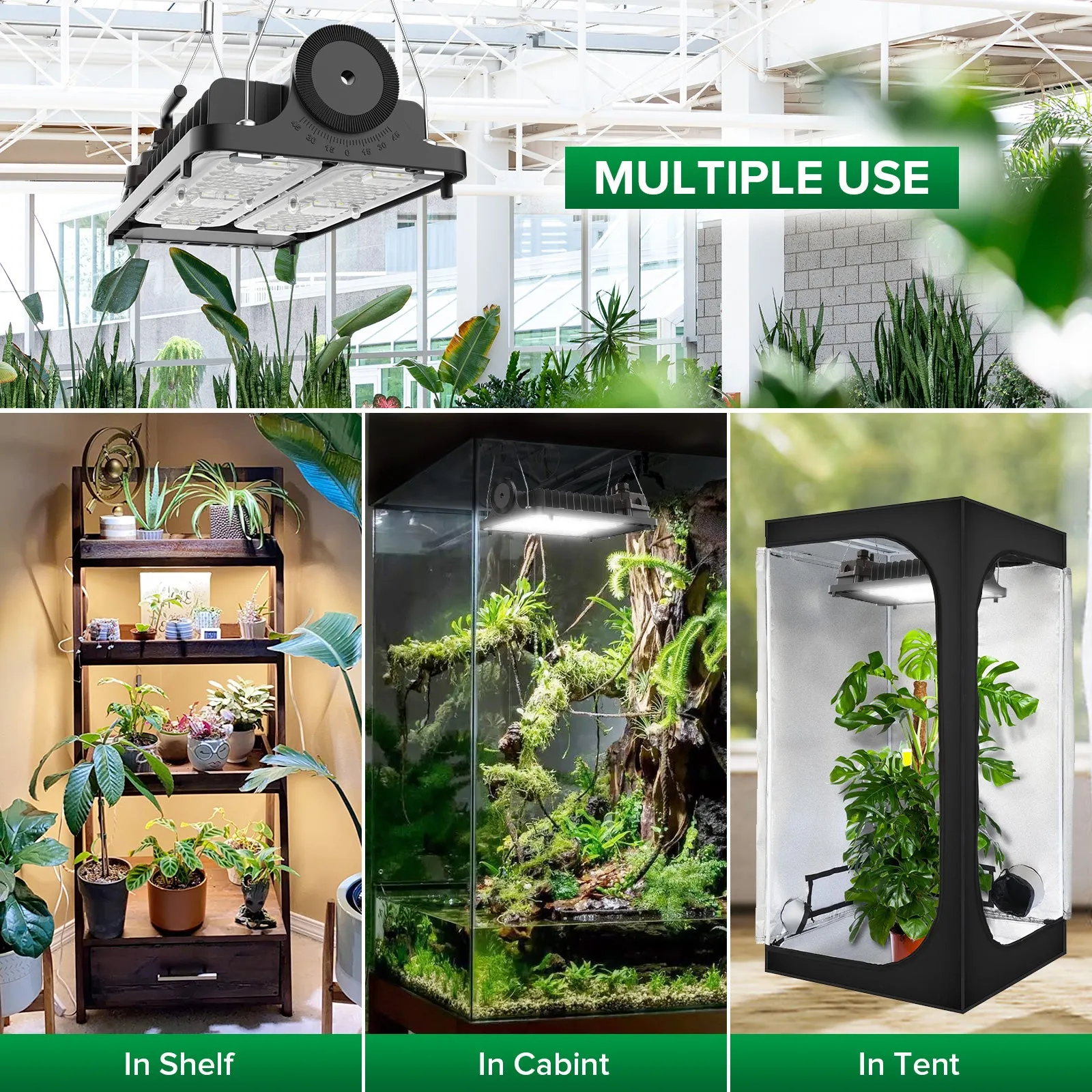 Dimmable 100W LED Grow Light