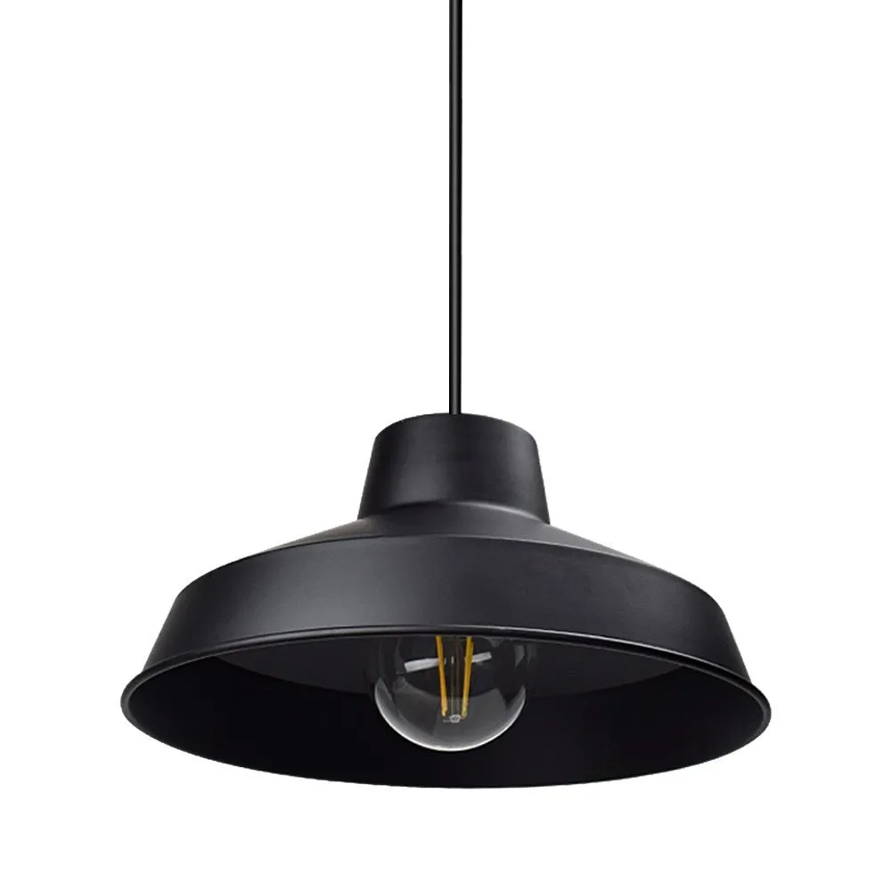 DLLT Plug in Metal Pendant Light, 14.63ft Pendant Lamp Cord with Switch Cord, Industrial DIY Hanging Light Fixture for Dining Room, Restaurant, Bedroom, Houseplant Grow Lights