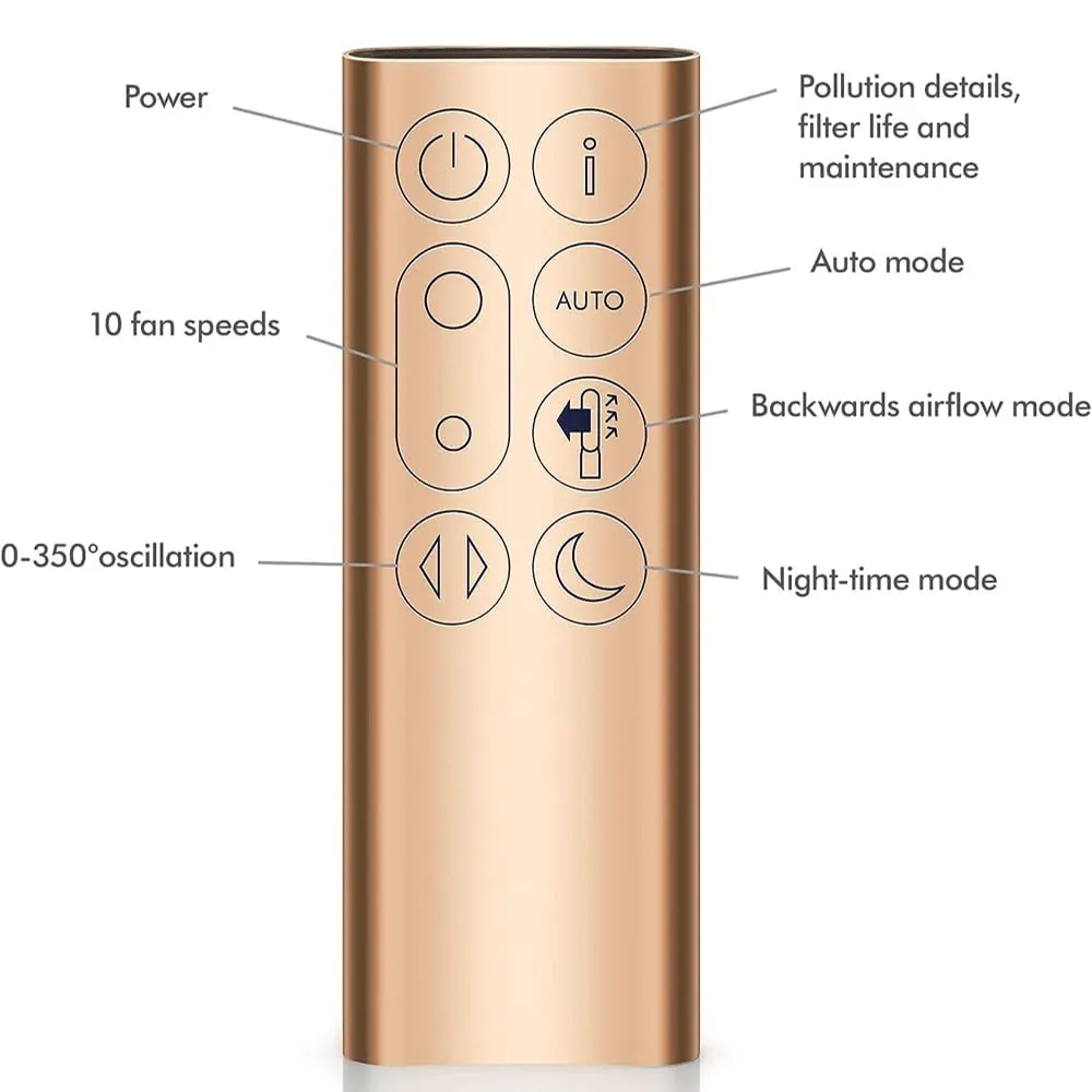 Dyson Air Purifier Cool Formaldehyde TP09 - Gold