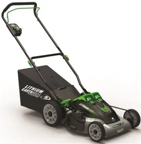 Earthwise Cordless 40 Volt Lithium Ion Lawn Mower' 20 In.