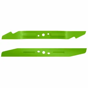 EGO AB2100D 21" Edge Premium Mulching Dual-Blade Set for EGO 21" Mowers, Green black