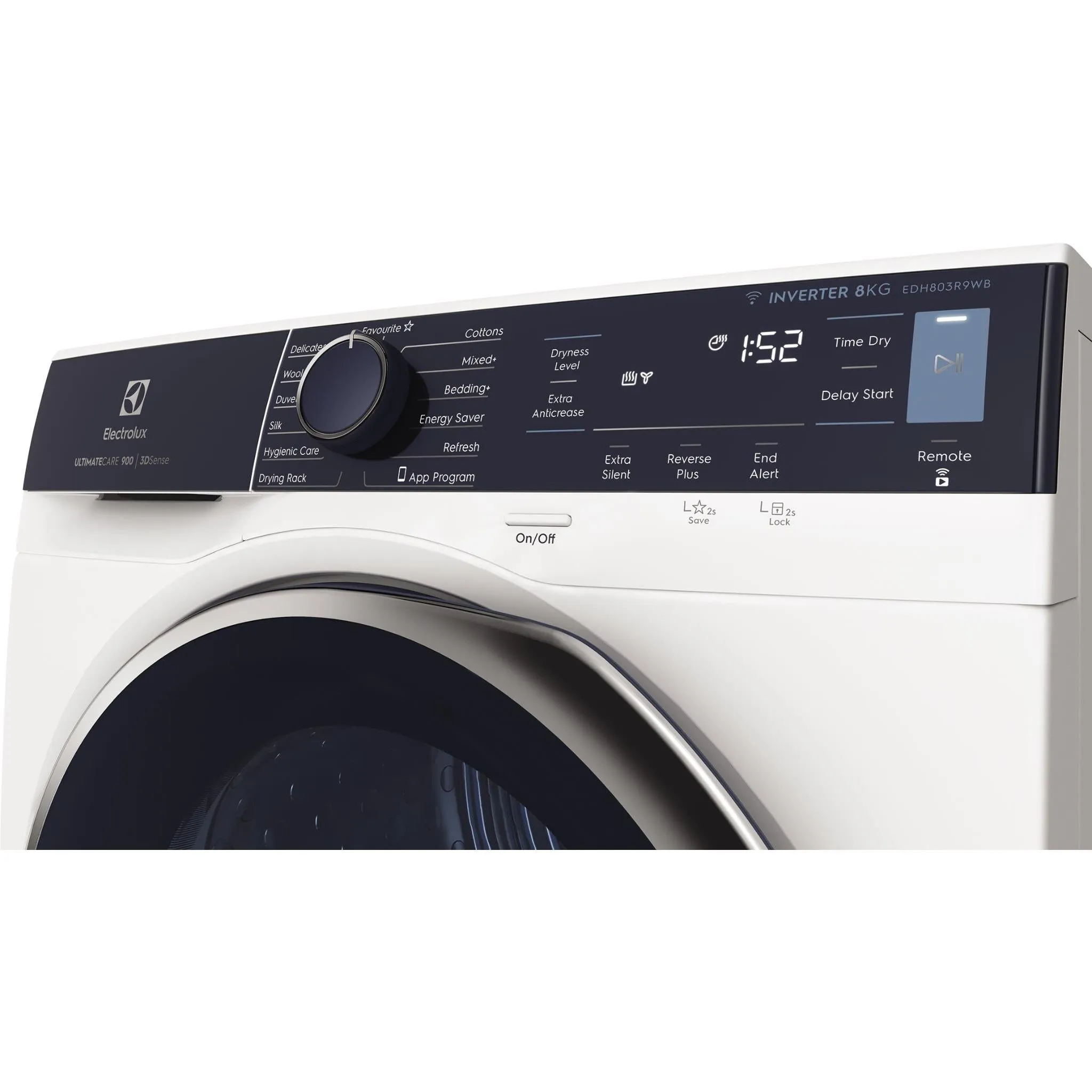Electrolux EDH803R9WB 8kg UltimateCare 900 Heat Pump Dryer