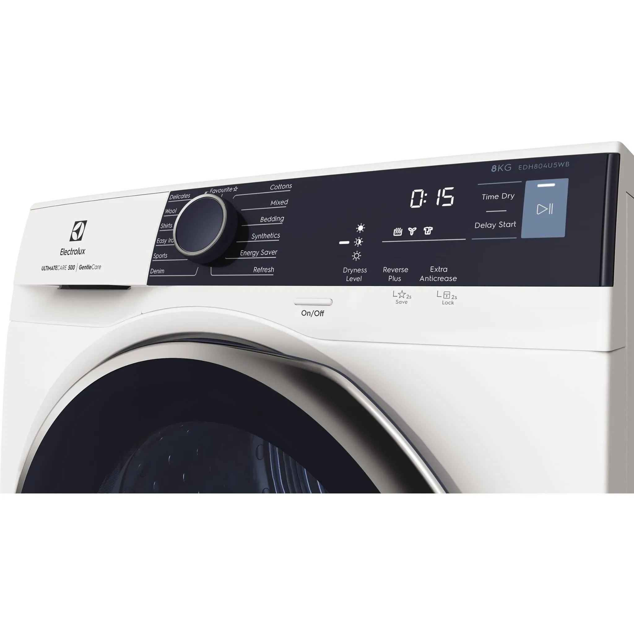 Electrolux EDH804U5WB 8kg UltimateCare 500 Heat Pump Dryer