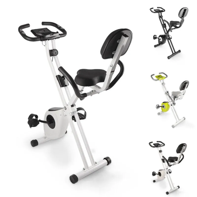 Exercise Bikes Fitness Bike Trainer LCD Display Pulse Sensor