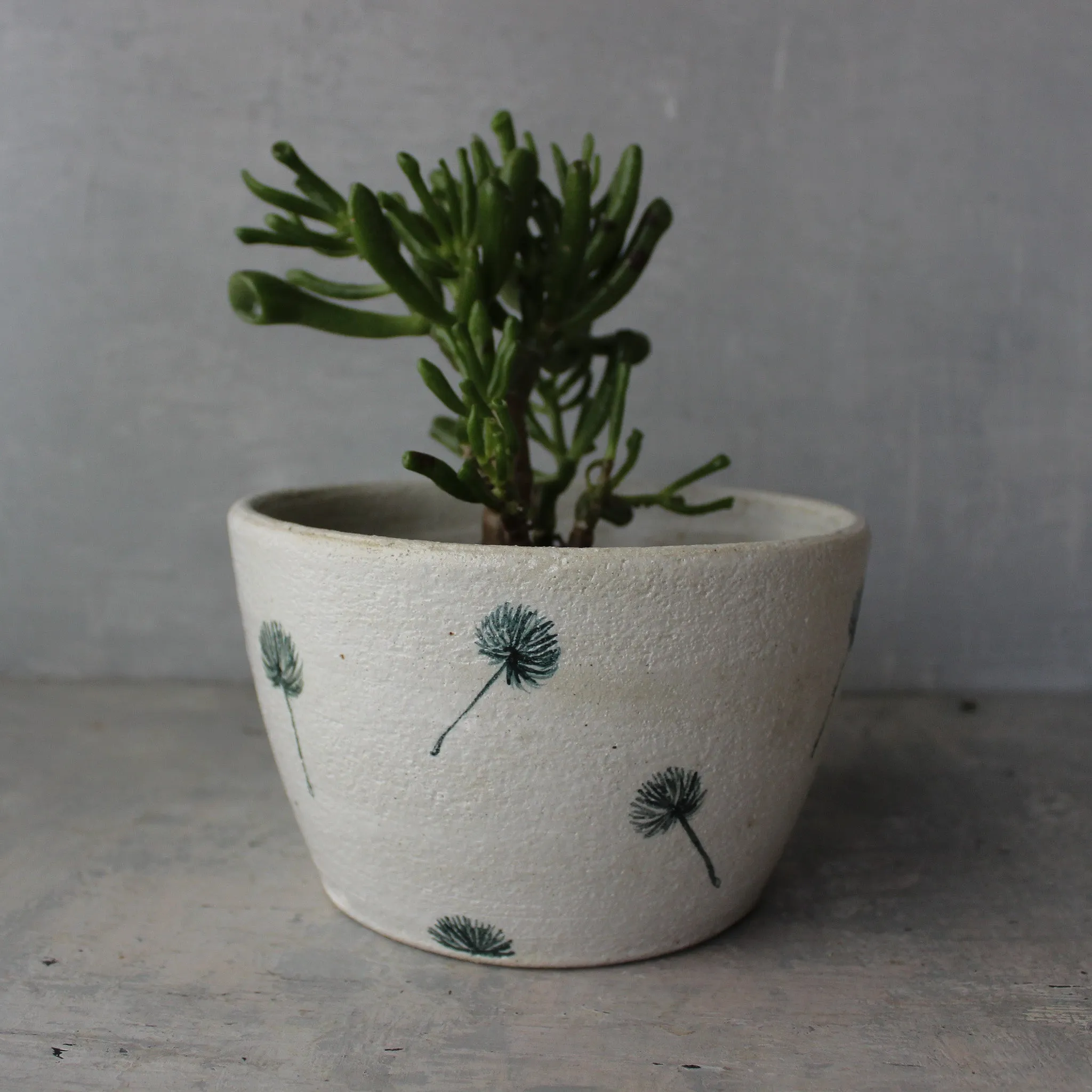 Extra Large Ceramic Planter Dandelion