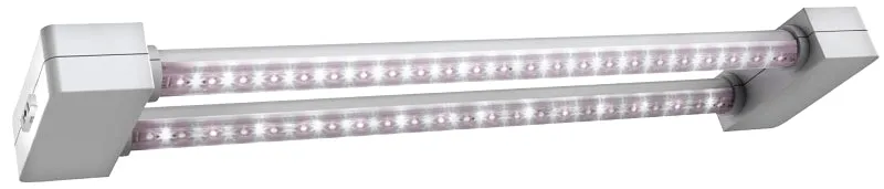 Feit Electric GLP24FS/19W/LED Grow Light, 0.158 A, 120 V, 2 -Lamp, LED Lamp, 1200 Lumens, 3300 K Color Temp :EA: QUANTITY: 1