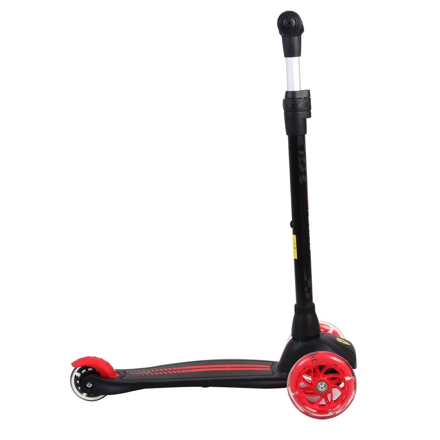 Ferrari Twist Scooter With Led Lights (Black)