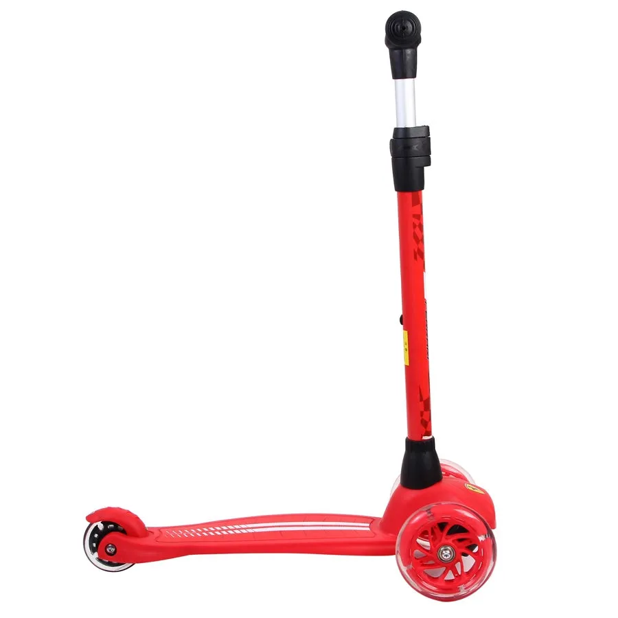 Ferrari Twist Scooter With Led Lights (Red)