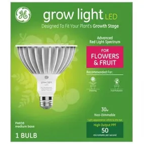 GE Lighting Grow Light Advanced Red Spectrum LED PAR38, 30W