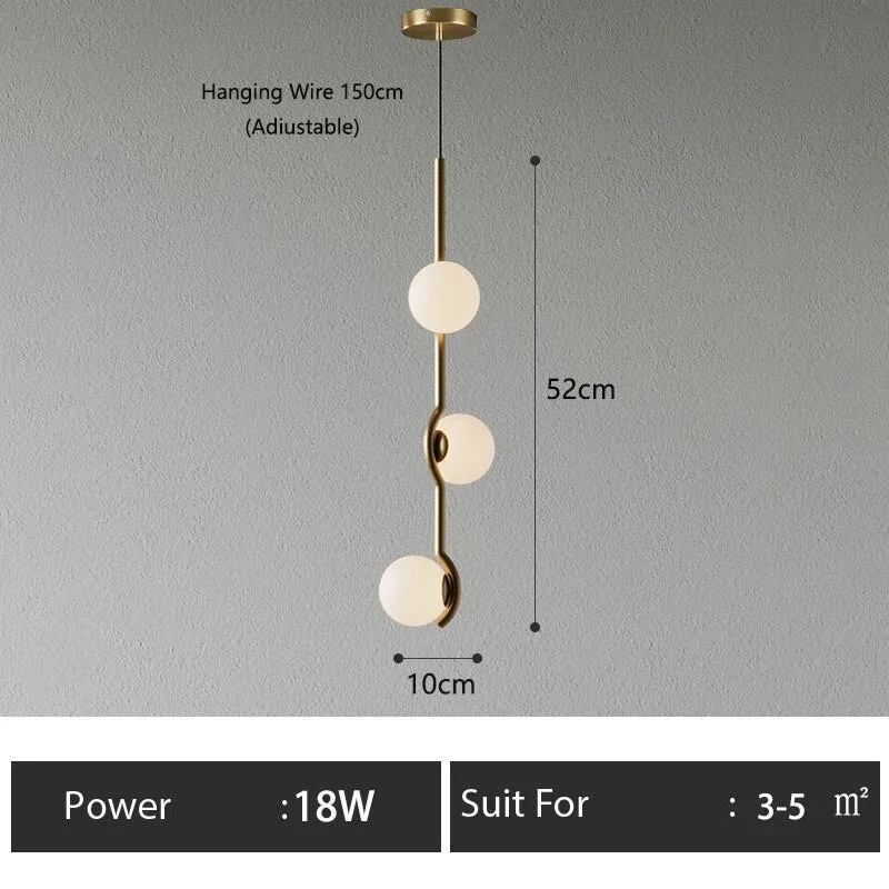Glass Ball Hanging Light: Stylish Lighting Solution