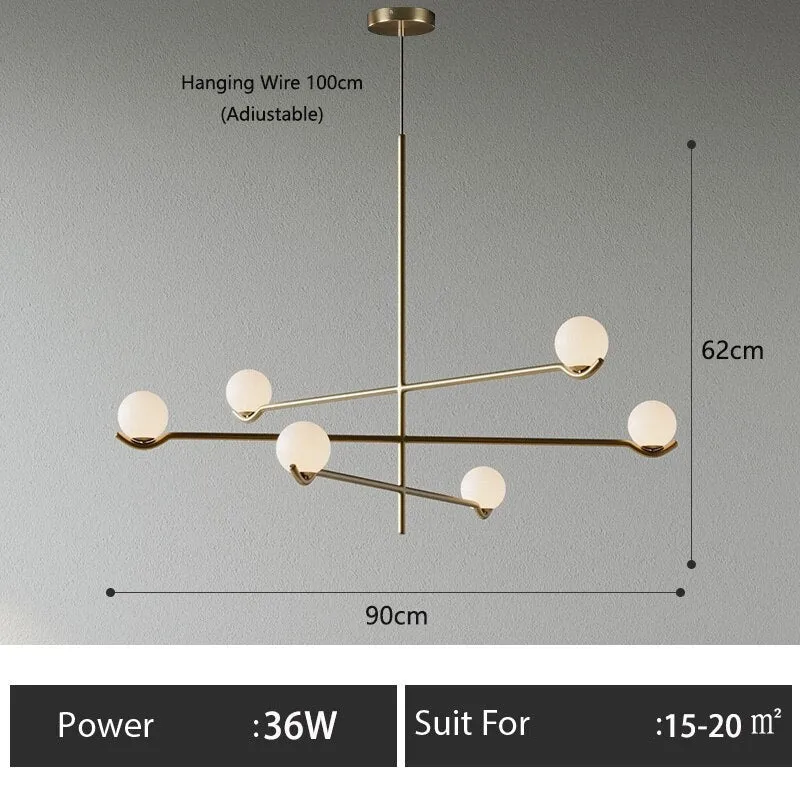 Glass Ball Hanging Light: Stylish Lighting Solution