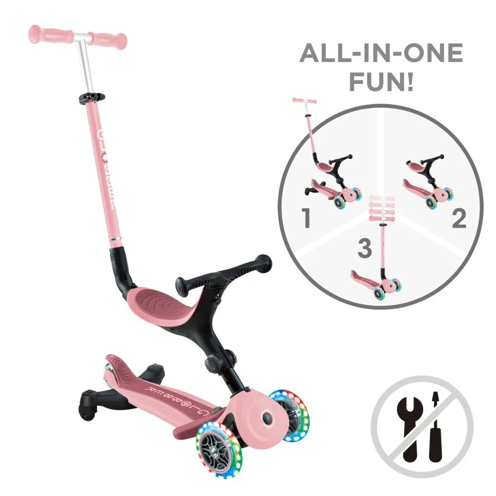 Globber Go Up Active Lights 360 Foldable Scooter