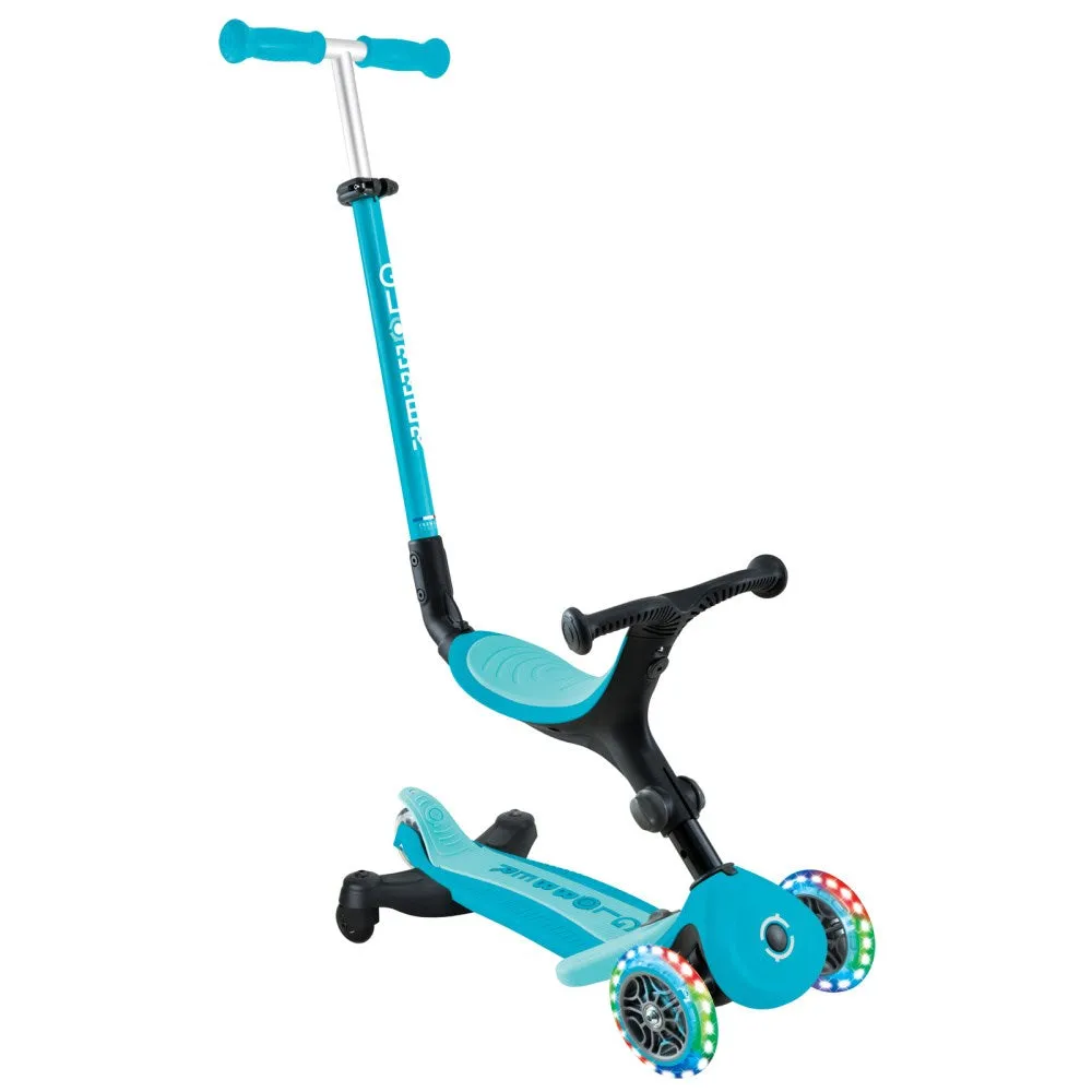 Globber Go Up Active Lights 360 Foldable Scooter