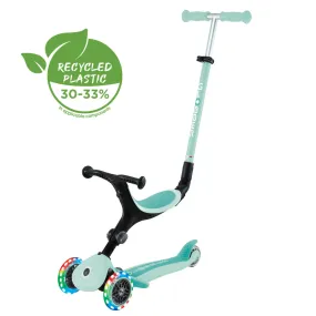 Globber Go Up Active Lights - Mint/Dark Mint
