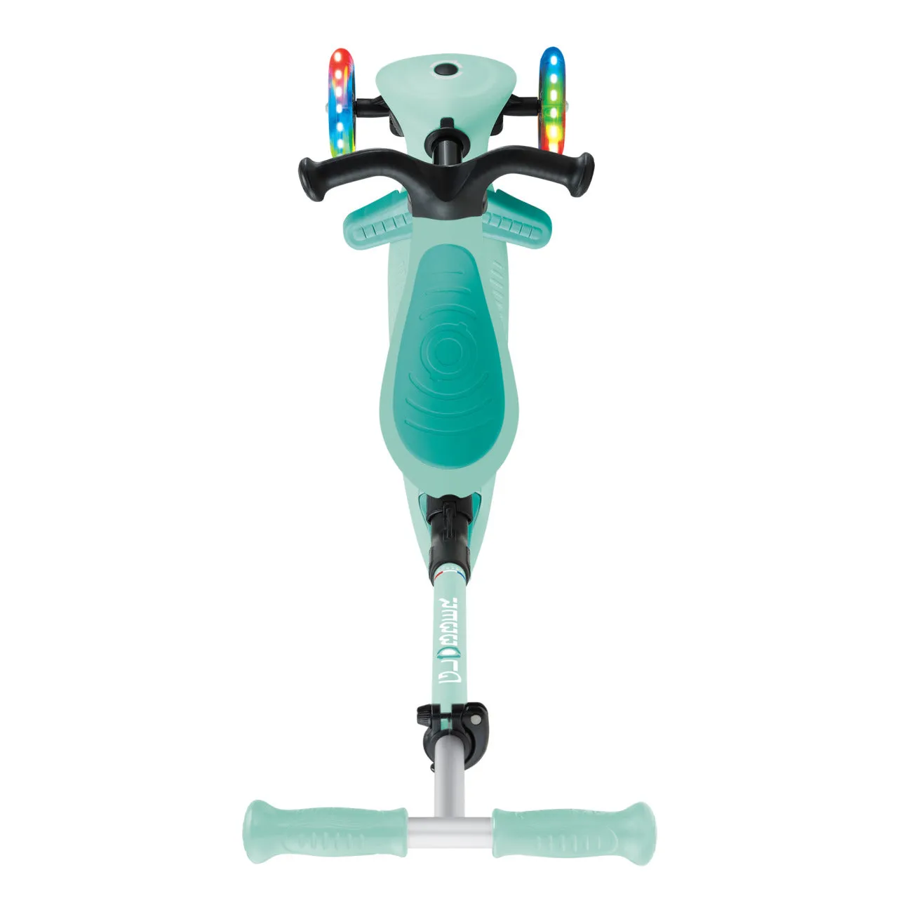 Globber Go Up Active Lights - Mint/Dark Mint
