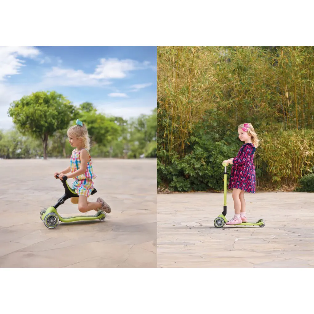 Globber Go Up Active Lights - Mint/Dark Mint