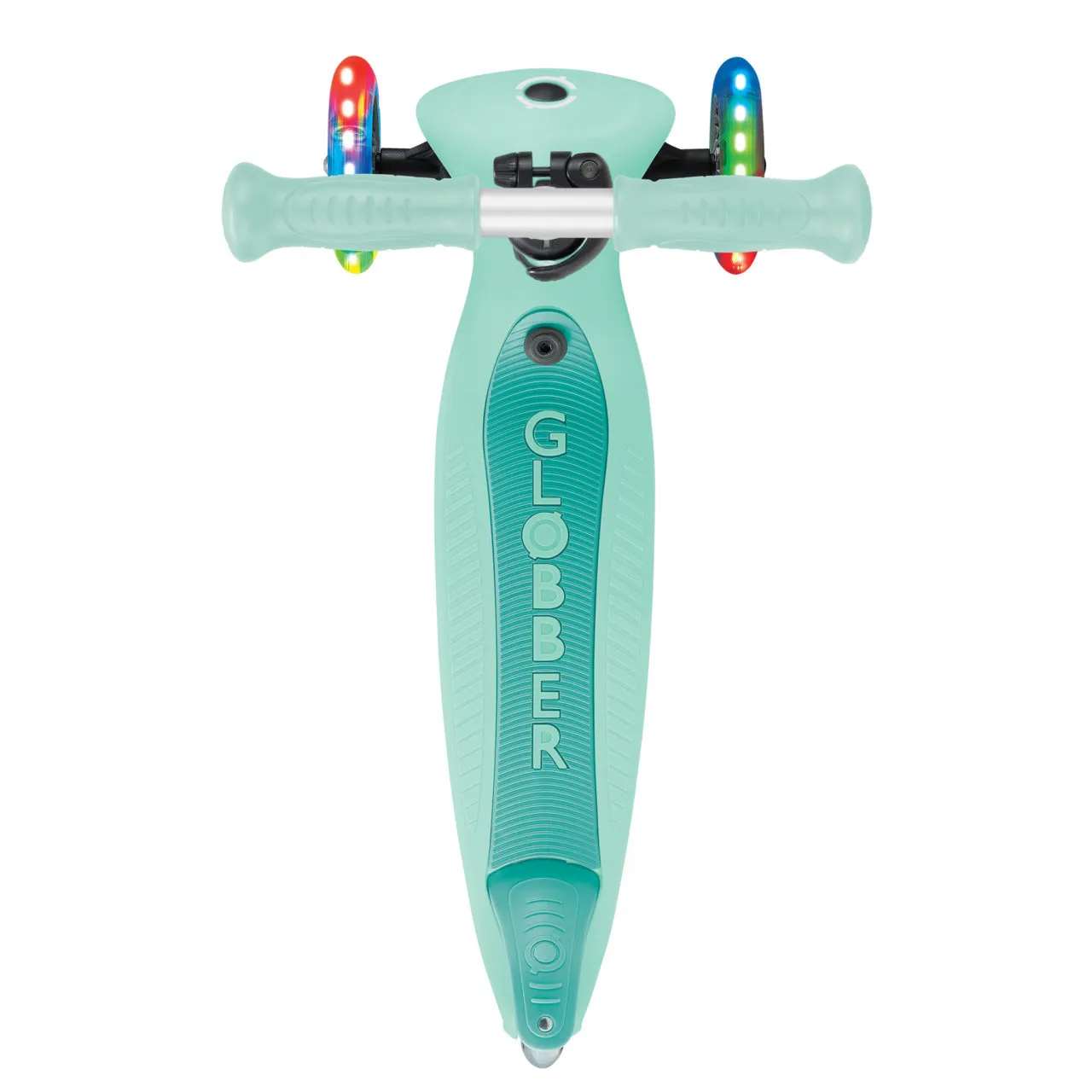 Globber Go Up Active Lights - Mint/Dark Mint