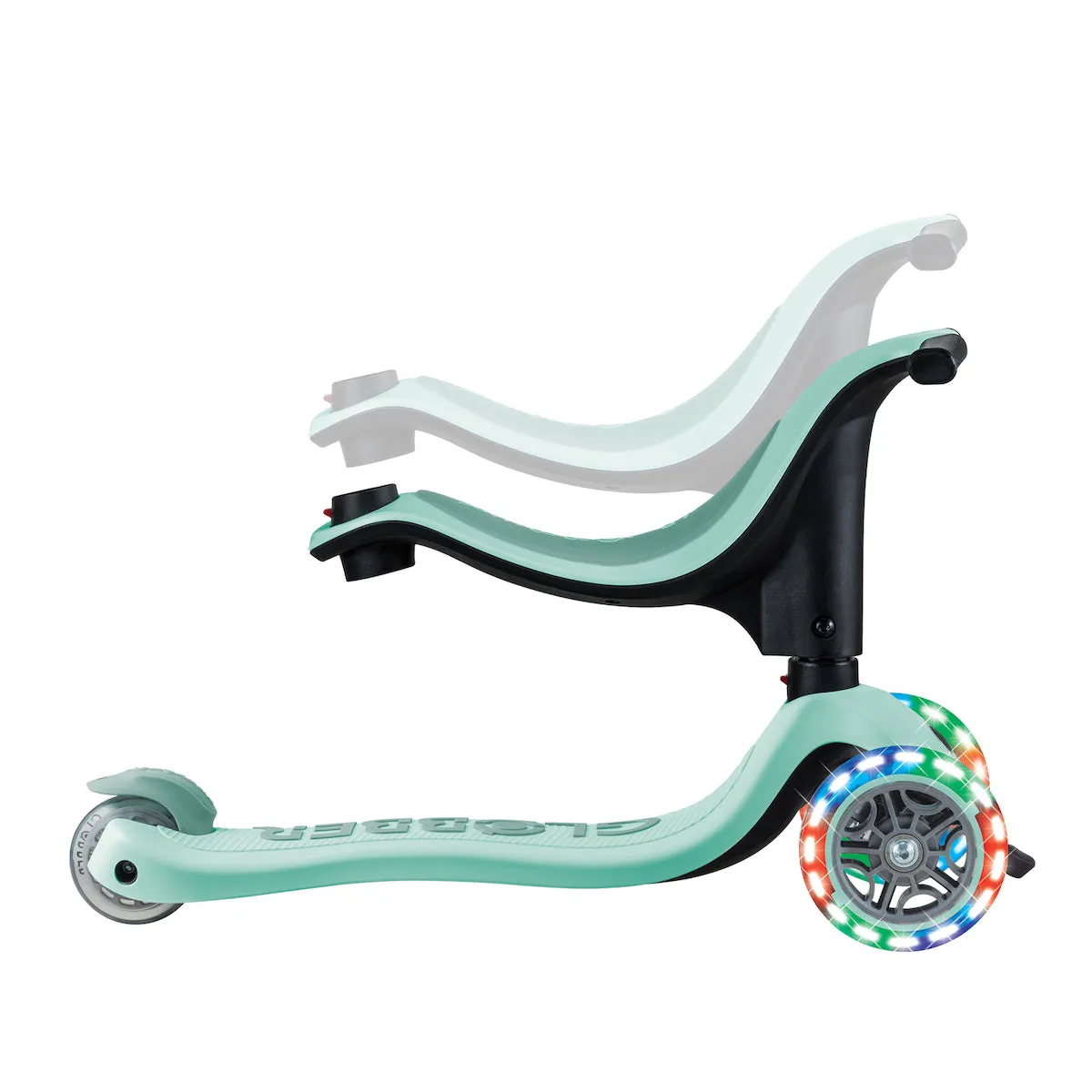 Globber Go Up Sporty Lights 360 Scooter