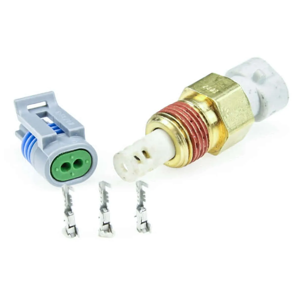 GM Open Element Intake Air temp Sensor with Connector 3/8 NPT