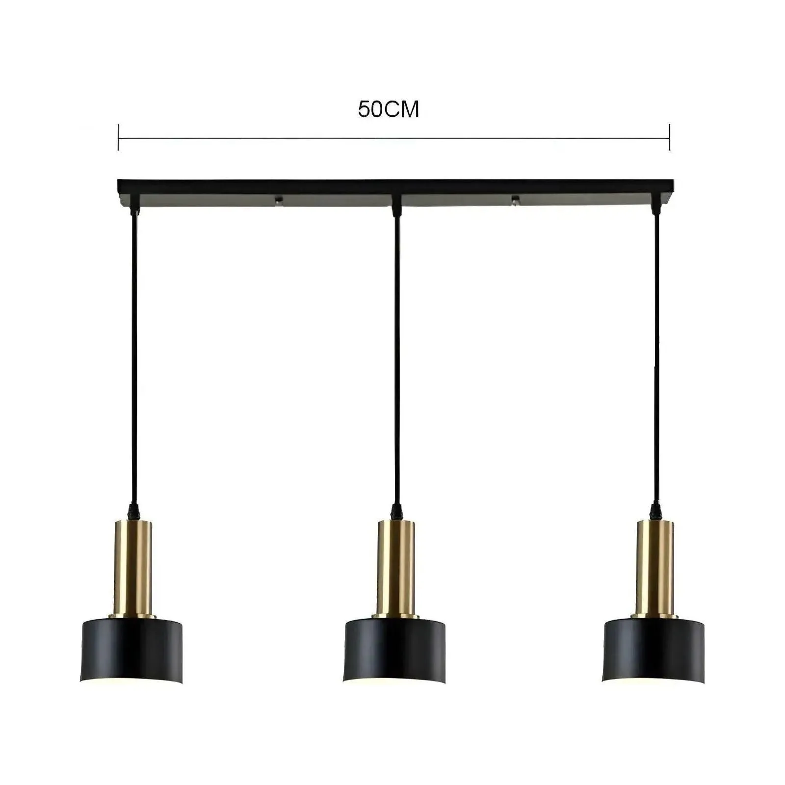 GoldGlow Lights - Nordic Gold Luxus Pendelleuchte LED