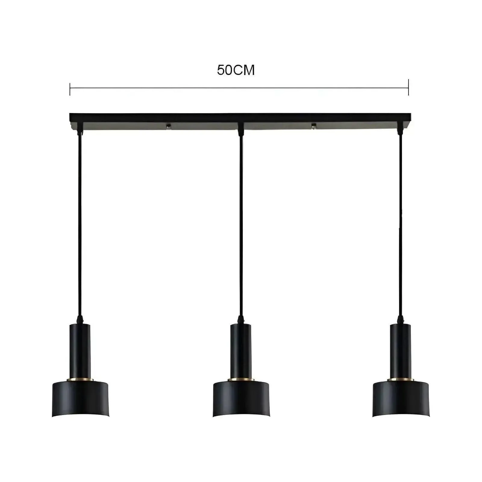 GoldGlow Lights - Nordic Gold Luxus Pendelleuchte LED