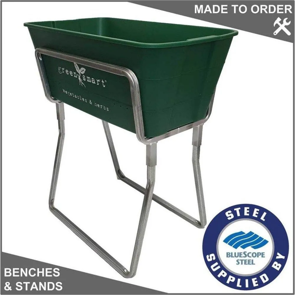GreenSmart Pot Galvanised Metal Stand - Large Item
