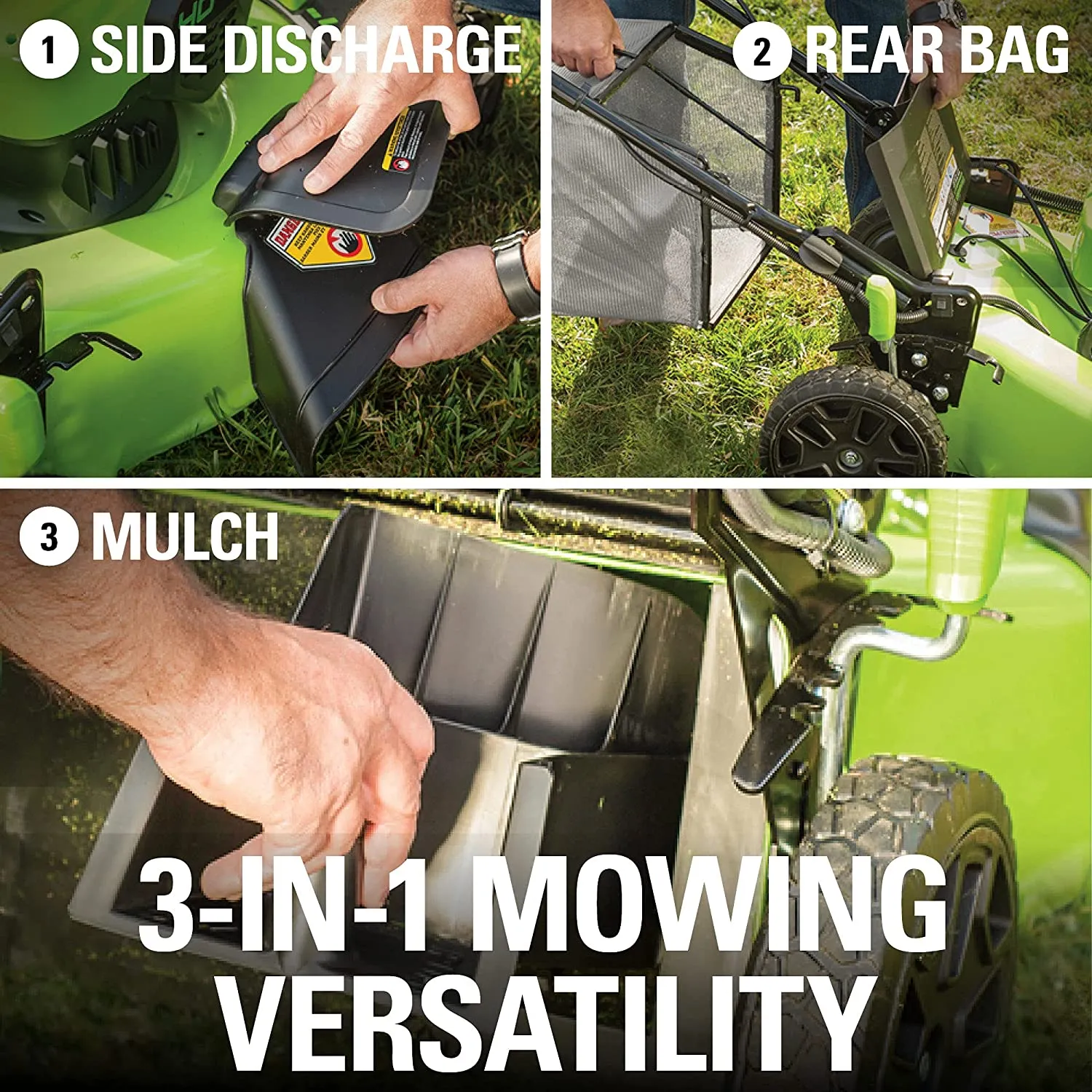 Greenworks 40V 6.0Ah 21" BL Mower with Battery