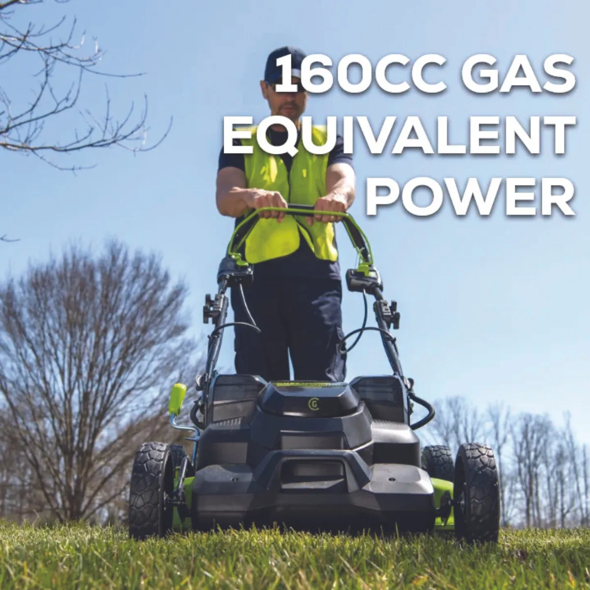Greenworks 82LM25S Battery Lawn Mower (Skin Only)