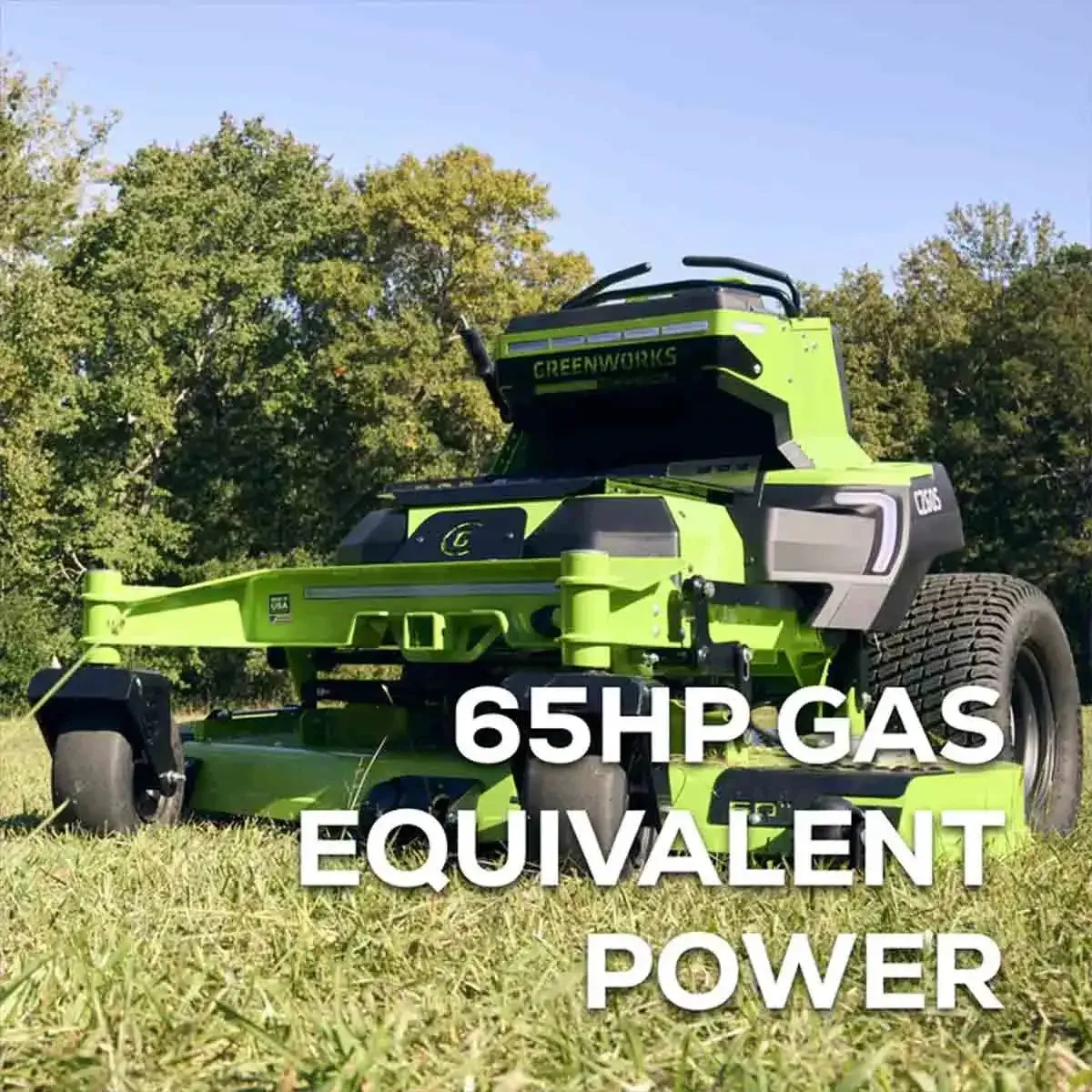 Greenworks OptimusZ 48" 24kWh Stand-On Zero Turn Mower