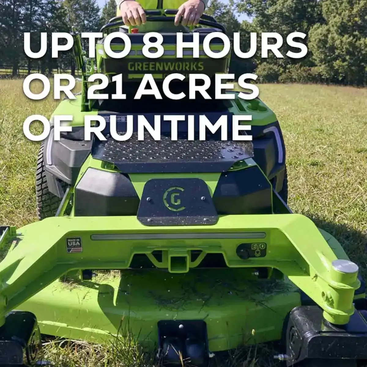 Greenworks OptimusZ 48" 24kWh Stand-On Zero Turn Mower