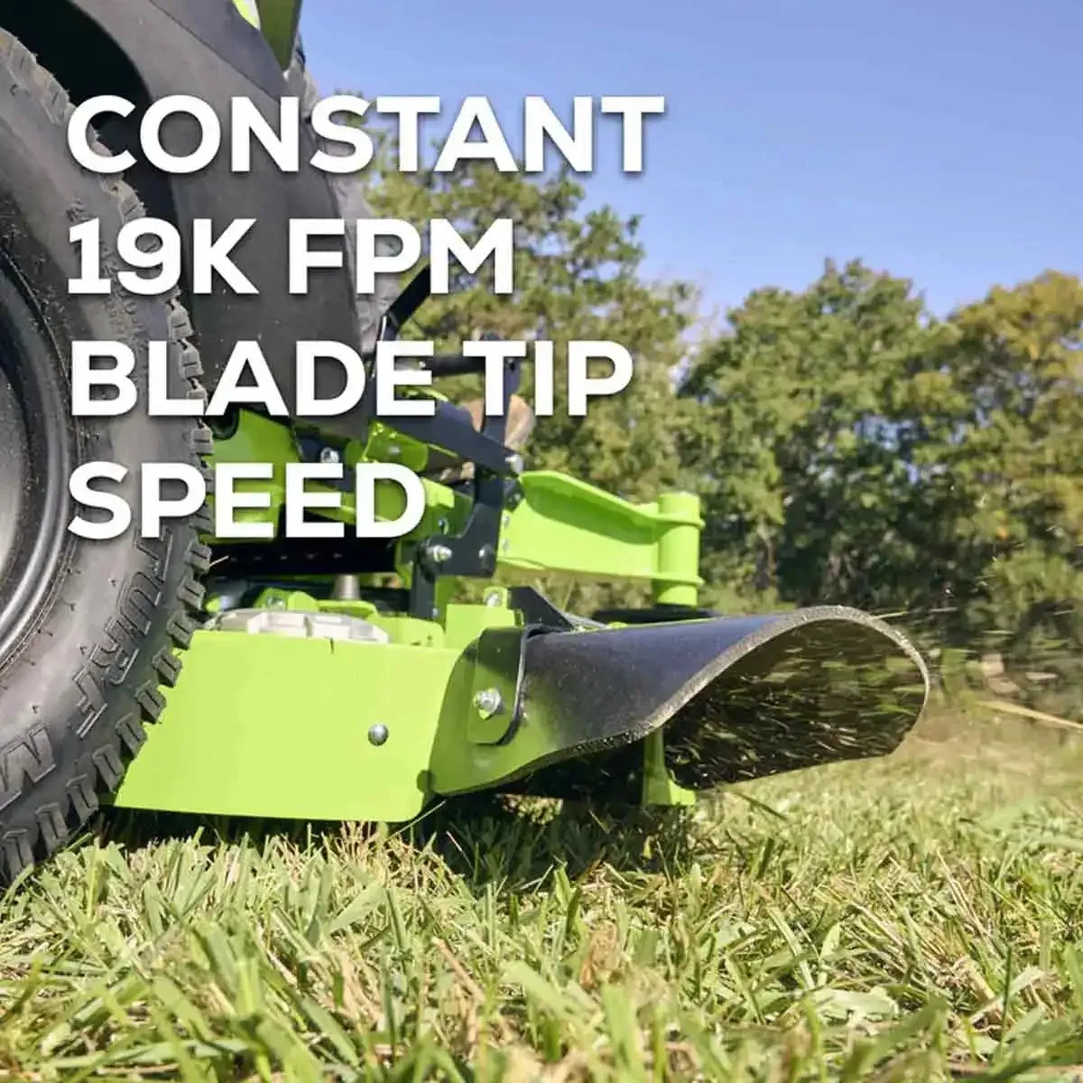 Greenworks OptimusZ 52" 18kWh Ride-On Zero Turn Mower