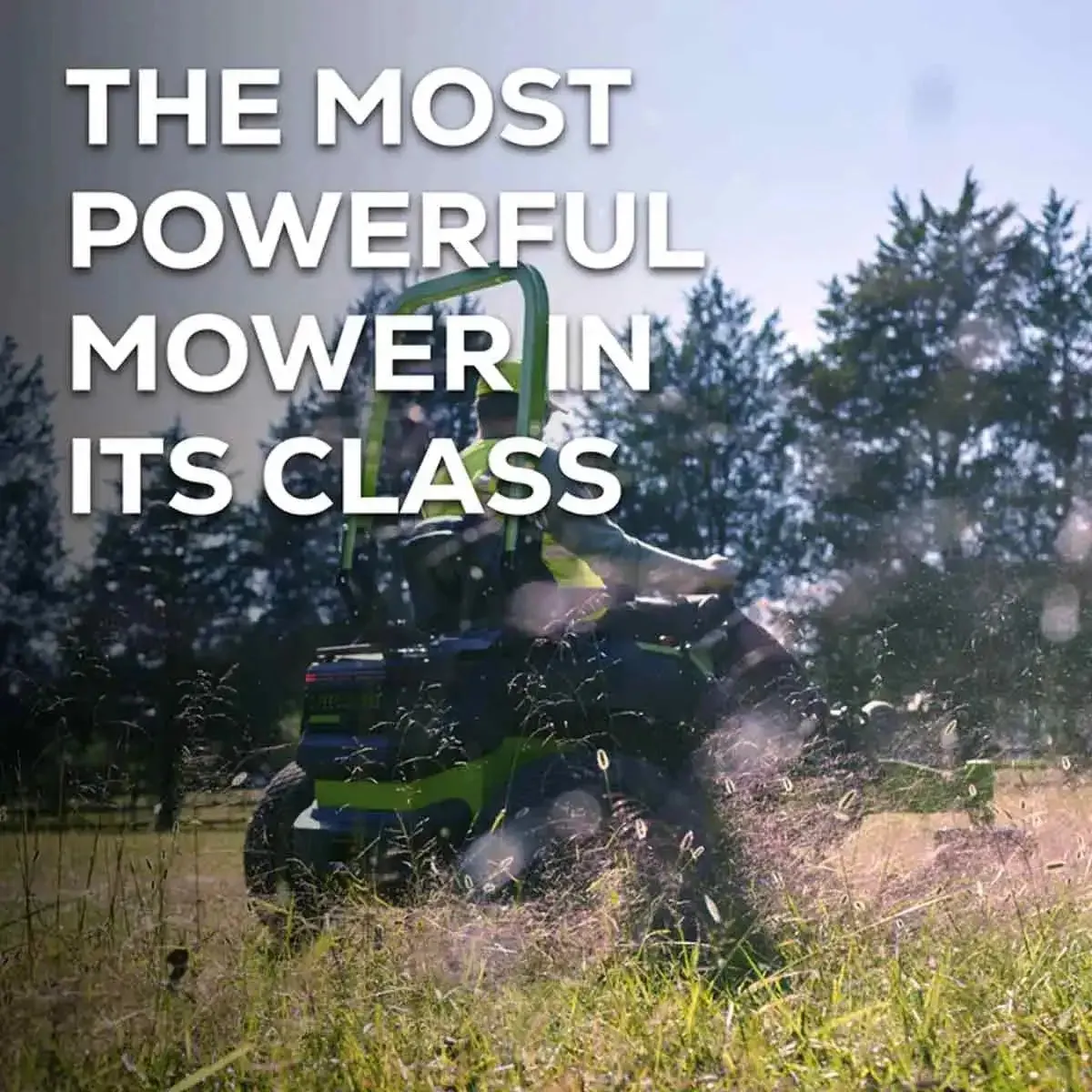 Greenworks OptimusZ 52" 18kWh Ride-On Zero Turn Mower