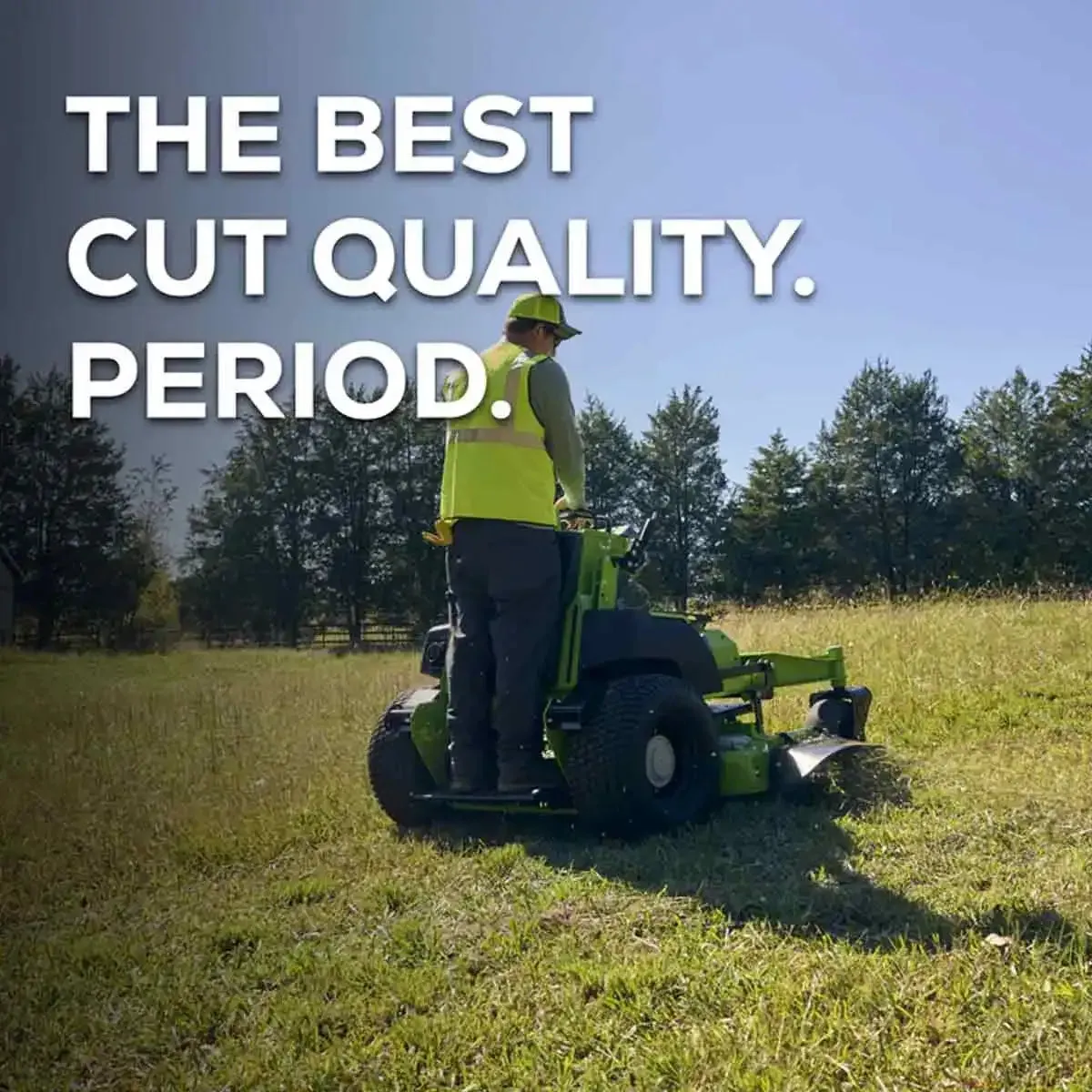 Greenworks OptimusZ 52" 18kWh Stand-On Zero Turn Mower