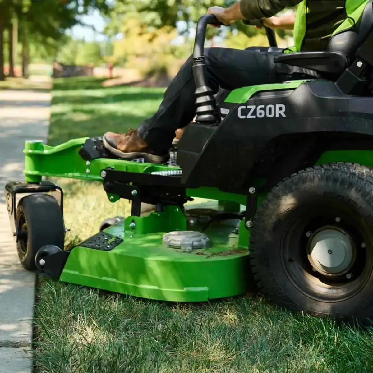 Greenworks OptimusZ 60" 18kWh Ride-On Zero Turn Mower