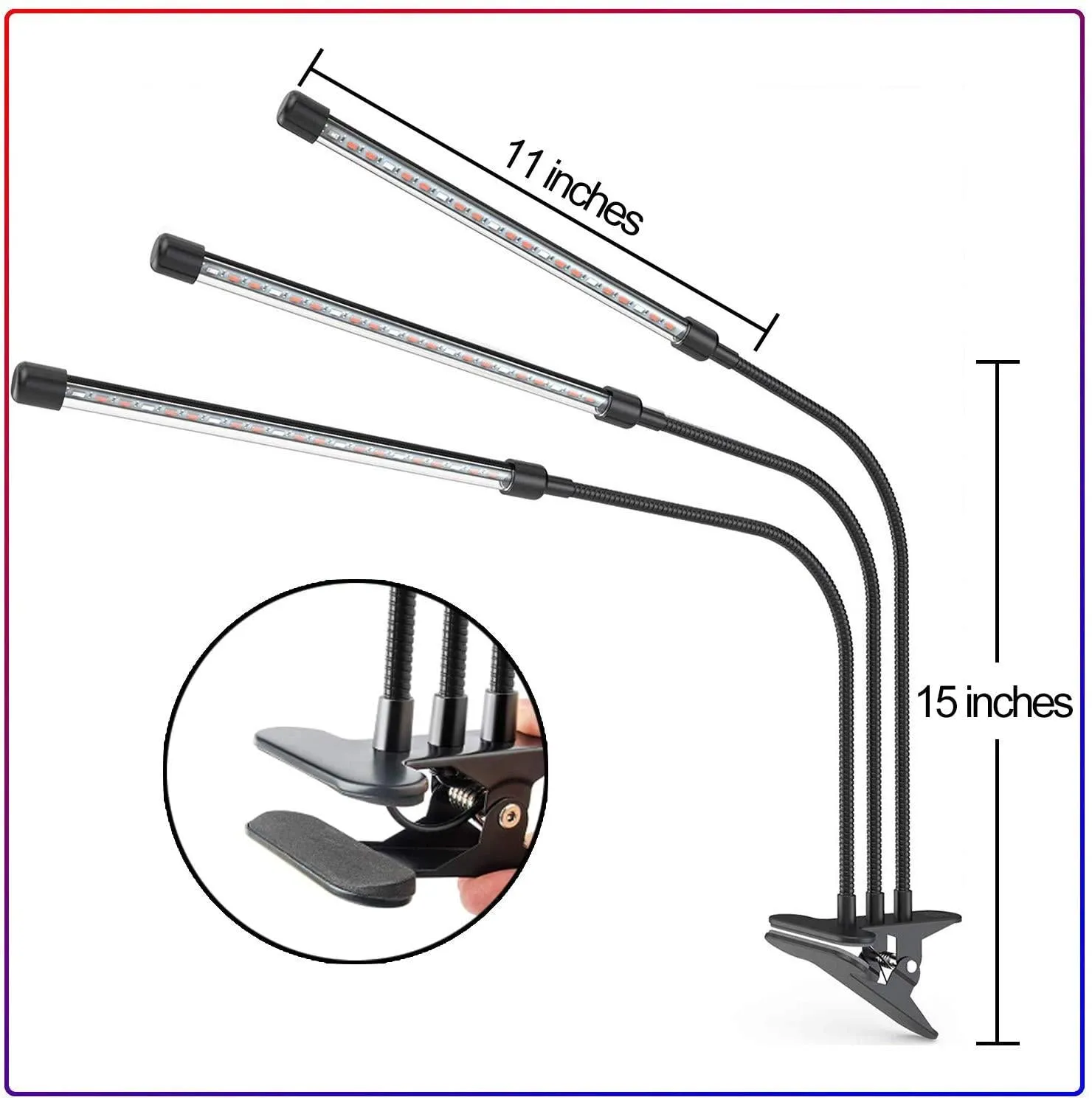 Grow Light Plant Lights for Indoor Plants LED Lamp Bulbs Full Spectrum