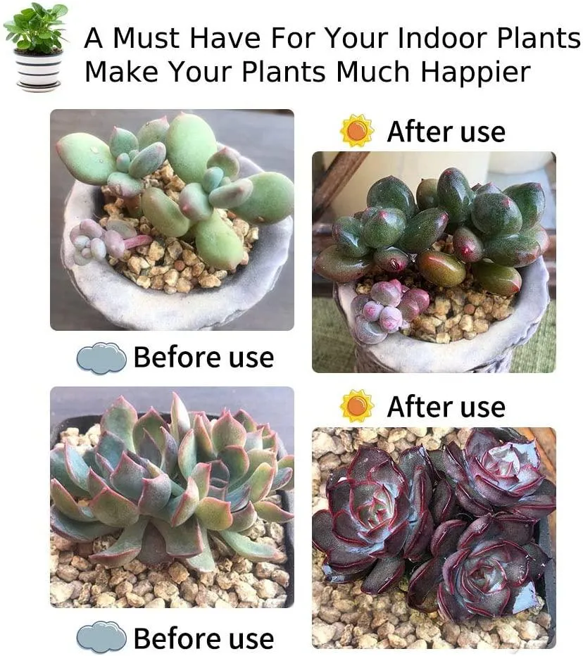 Grow Light Plant Lights for Indoor Plants LED Lamp Bulbs Full Spectrum